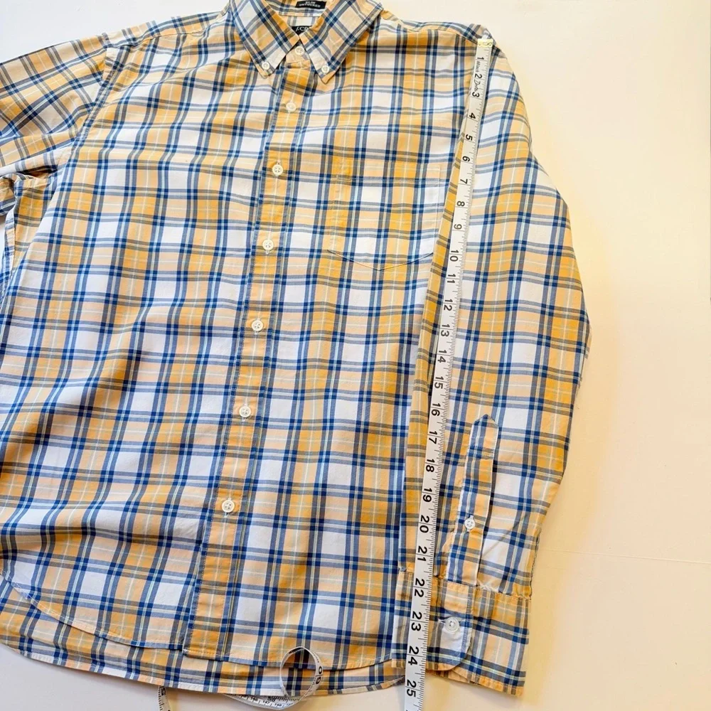 Men’s J. Crew Long Sleeve Shirt Slim Untucked Size Large​​